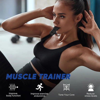 Breathing Trainer, Portable Lung Exerciser and Lung Trainer, Adjustable Resistance Handheld Trainer for Oral and Muscular Exercise, Improve Lung Capacity