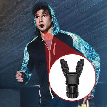 Breathing Trainer, Portable Lung Exerciser and Lung Trainer, Adjustable Resistance Handheld Trainer for Oral and Muscular Exercise, Improve Lung Capacity